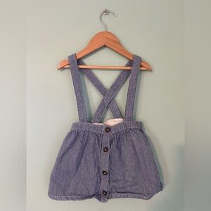 Cat & Jack 2T suspender skirt